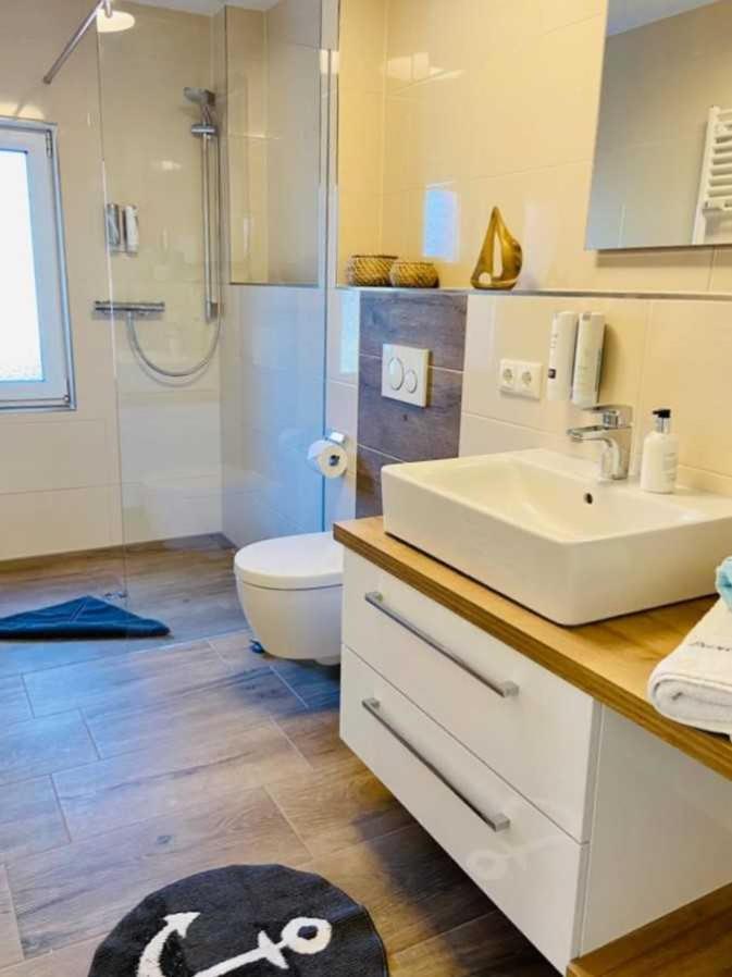 Duenenhaus Ferienwohnung De Dueuen Dree فانجر أوخه المظهر الخارجي الصورة